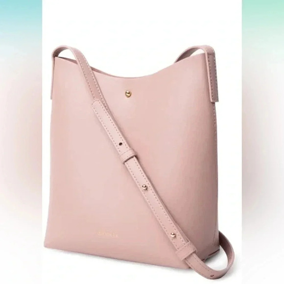 Samara Blush Light Pink Small Shoulder Bag New - Picture 10 of 13